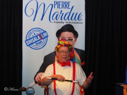 Pierre Mardue im Gleisgarten am 19. Mai 2024